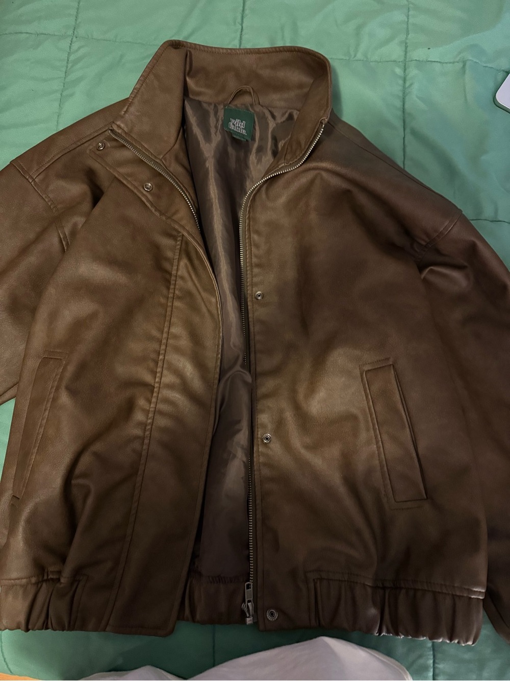 wild fable Brown Bomber Jacket